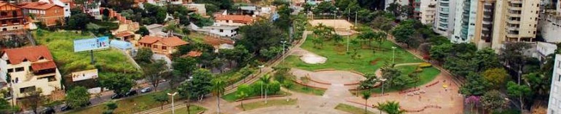 Vista aérea do Parque Municipal Juscelino Kubitschek em Belo Horizonte - MG. 