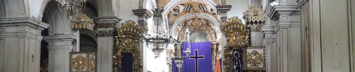 Interior da Catedral Nossa Senhora da Assunção em Mariana - MG. 