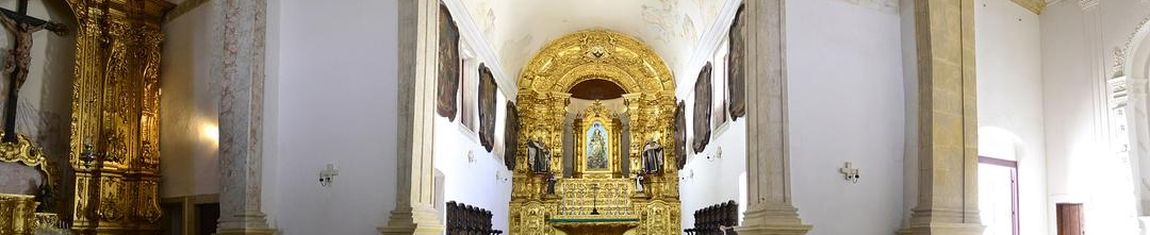 Interior da igreja do Carmo em Olinda - PE.