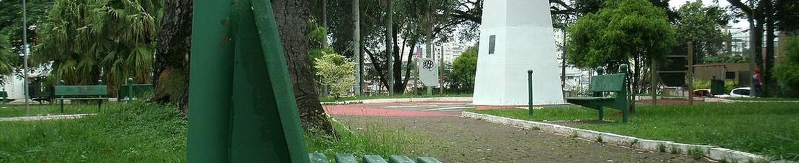 Praça Getúlio Vargas em Cascavel - PR.