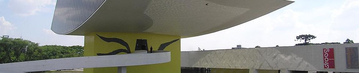 Museu Oscar Niemeyer em Curitiba - PR.